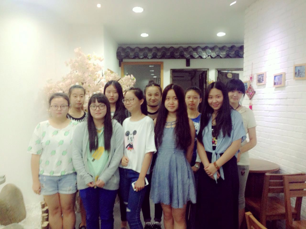  韓語(yǔ)初級(jí)班畢業(yè)照