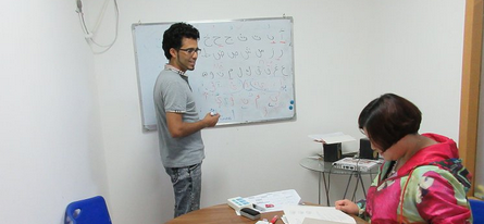 【法亞小語(yǔ)種】阿拉伯語(yǔ)外教VIP上課進(jìn)行時(shí)！